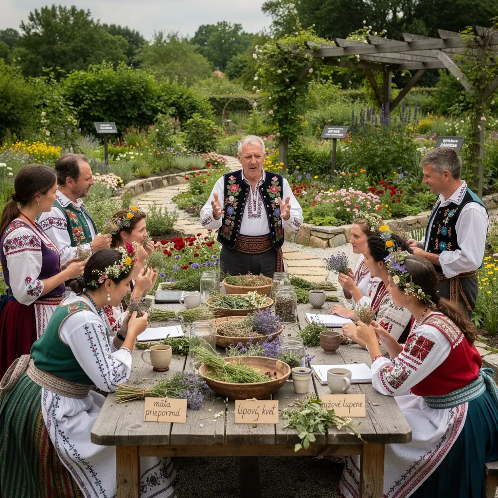 Detail na voňavé sušené kvety levandule a harmančeka v sklenenom pohári