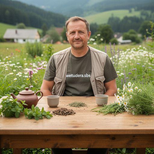 Záber na sušené bylinky a kvety pripravené na zaliatie horúcou vodou.